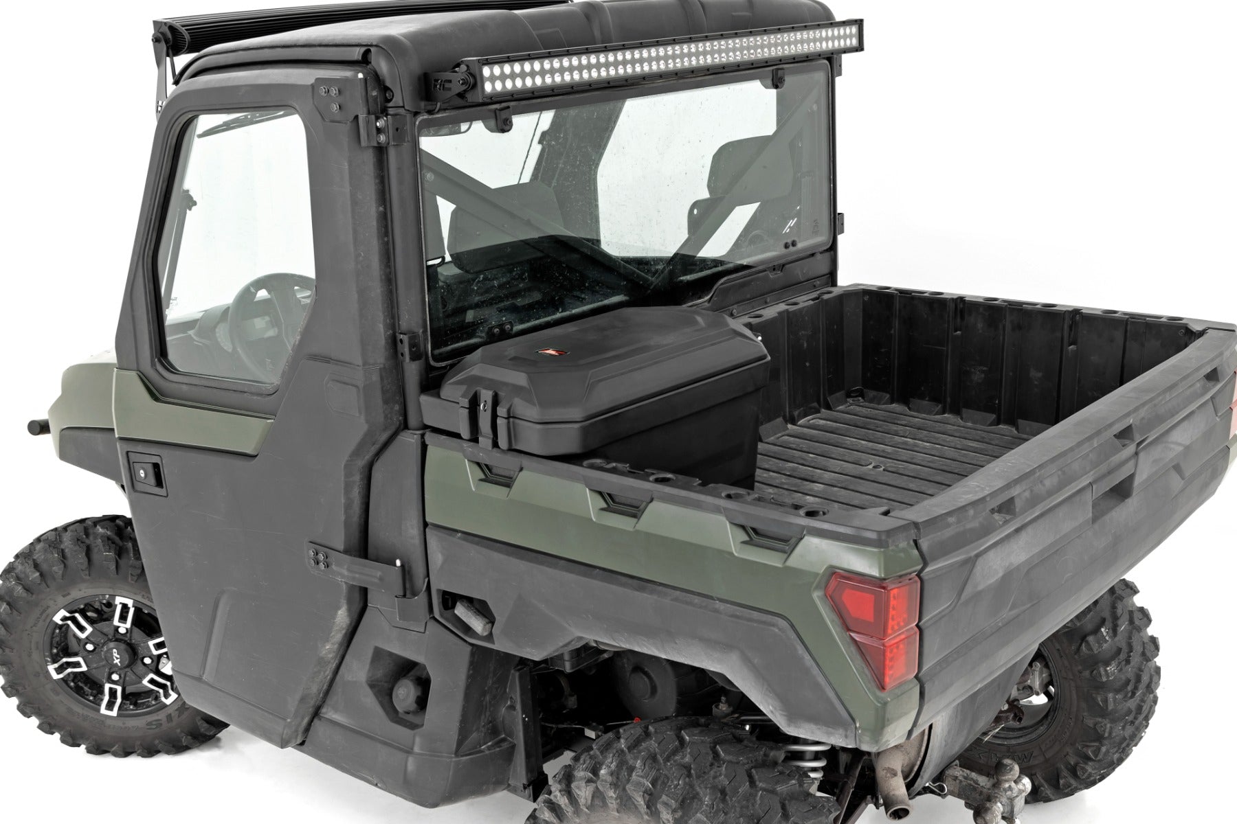 Rough Country Cargo Box Rear Bed Polaris Ranger 1000 Crew (20-22)/Ranger XP 1000 Back Country Ed  Rough Country