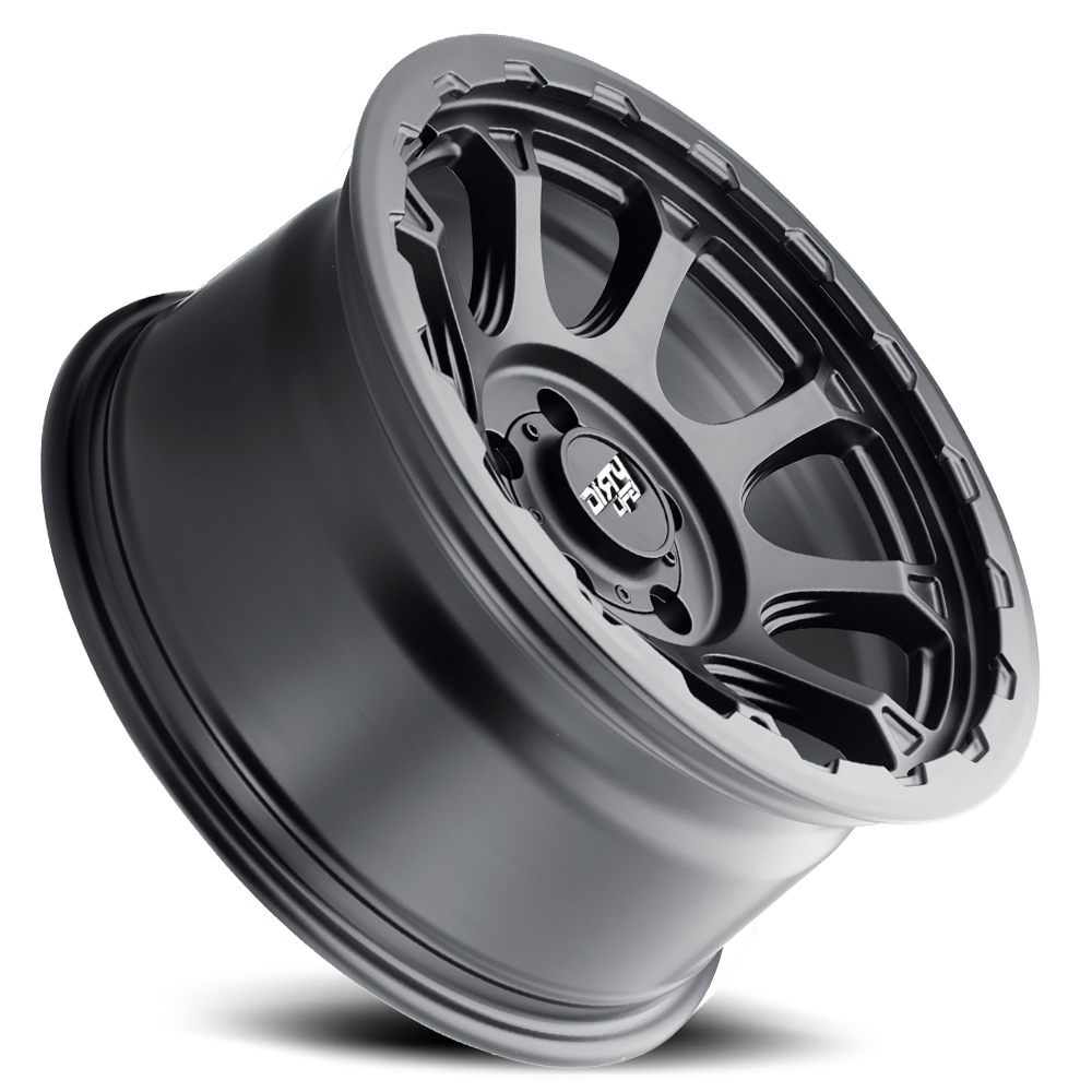 Drifter 9307 Matte Gold 17X8.5 Dirty Life Race Wheels-7