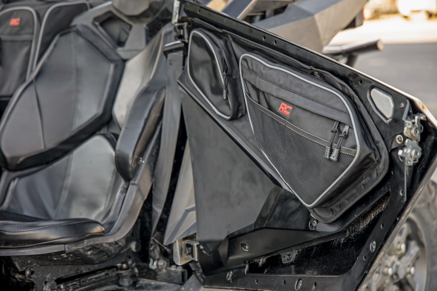 Storage Bags Front Door Polaris RZR Pro R Rough Country-3