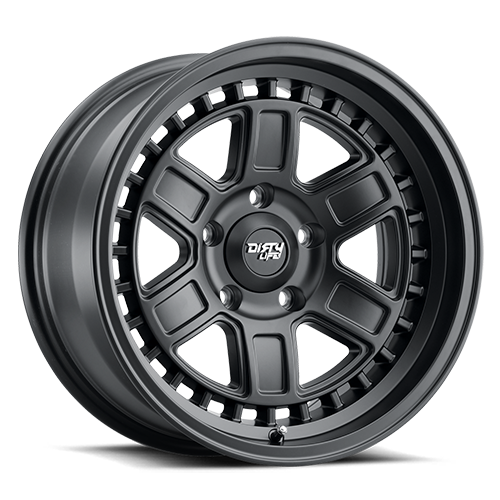 Cage 9308 Matte Black 17X8.5 Dirty Life Race Wheels-6