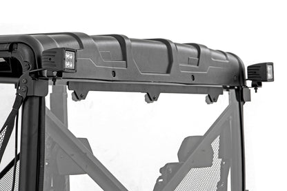 Polaris Rear Facing 2-Inch Flood Black Series LED Kit 19-21 Polaris Ranger Rough Country-1