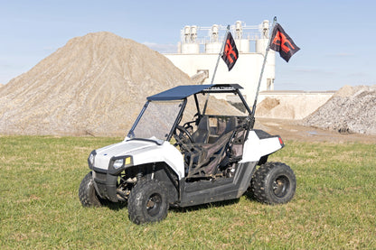 LED Whip Light Kit Bed Mount Polaris Ranger RZR 170/RZR 170 Rough Country-1