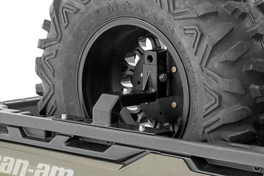 Spare Tire Carrier Bed Side Mount Multiple Makes & Models (Can-Am/Polaris) Rough Country-1