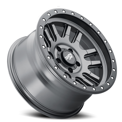 Canyon Pro 9309 Satin Graphite 17X9 Dirty Life Race Wheels-9