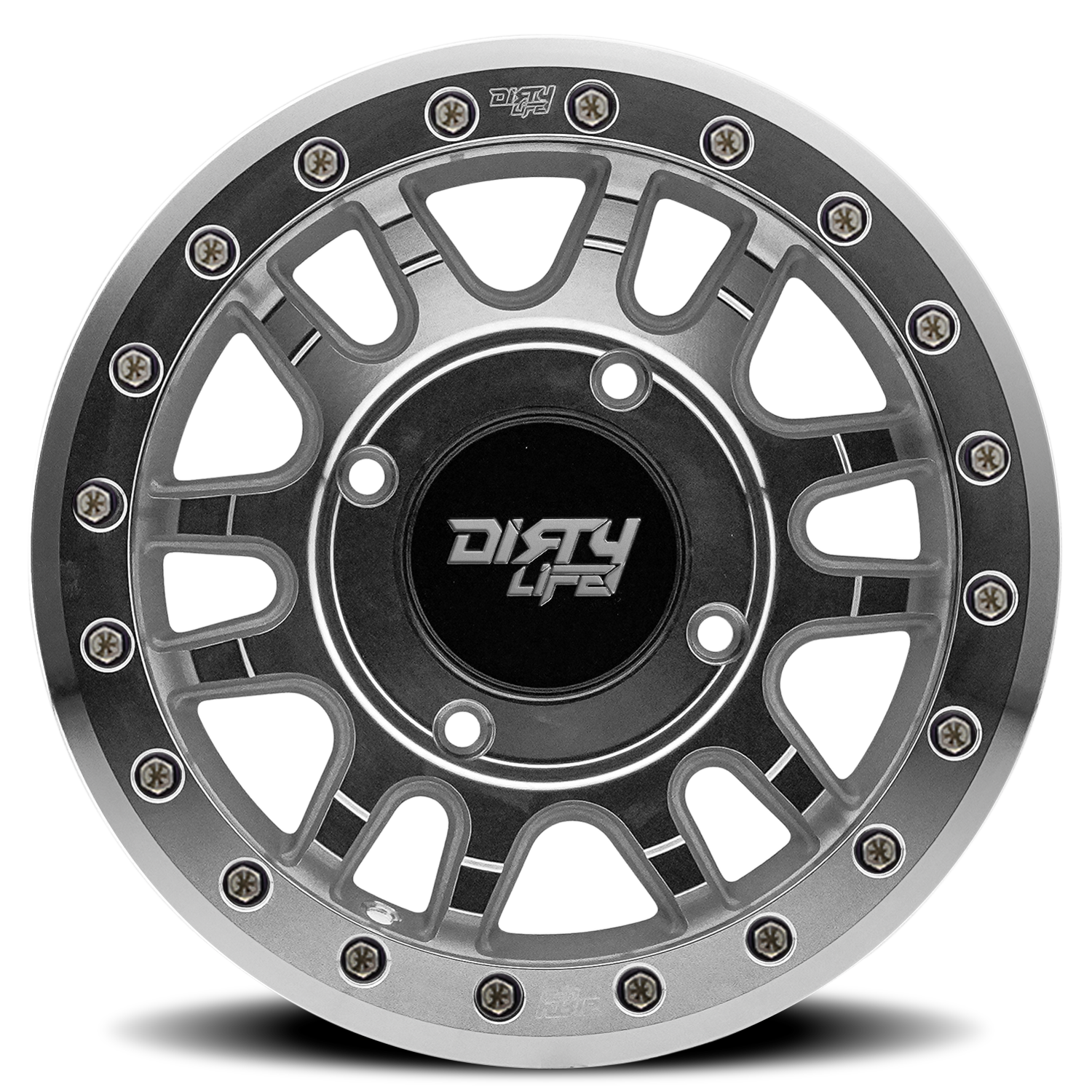 Canyon Pro Sxs 9309R Machined 15X7 Dirty Life Race Wheels-8