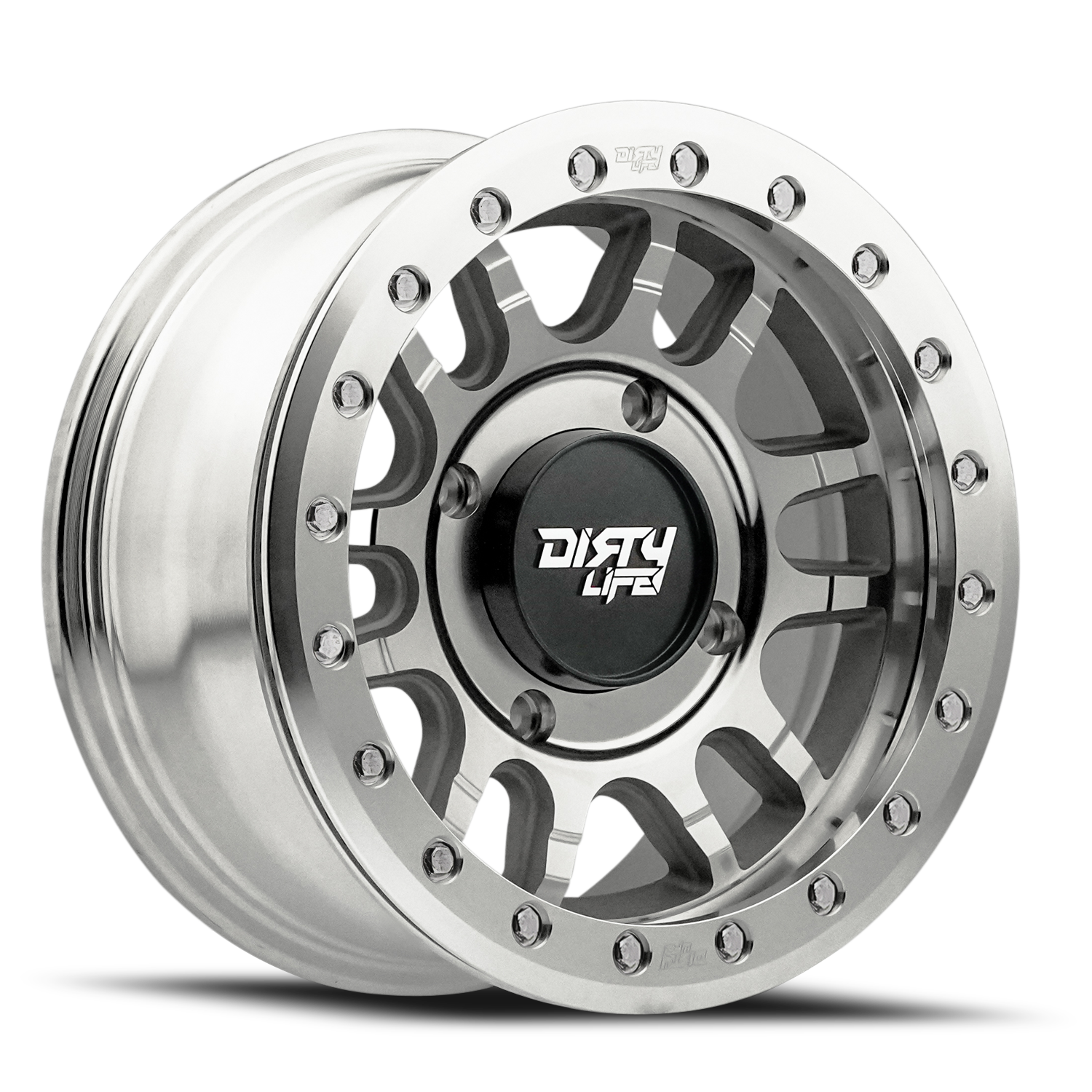 Canyon Pro Sxs 9309R Machined 15X7 Dirty Life Race Wheels-3