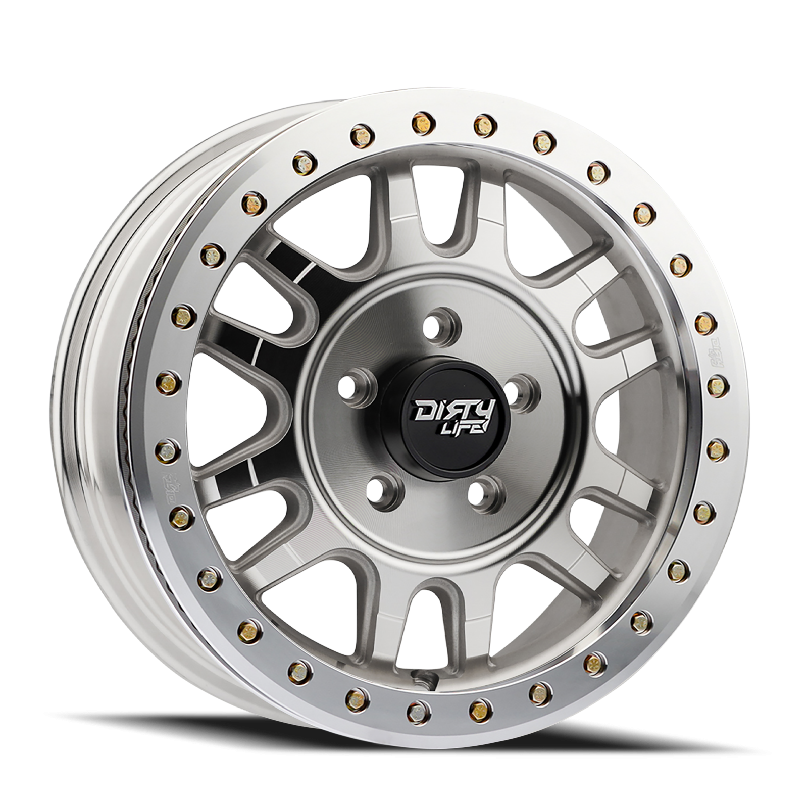 Canyon Pro Sxs 9309R Machined 15X7 Dirty Life Race Wheels