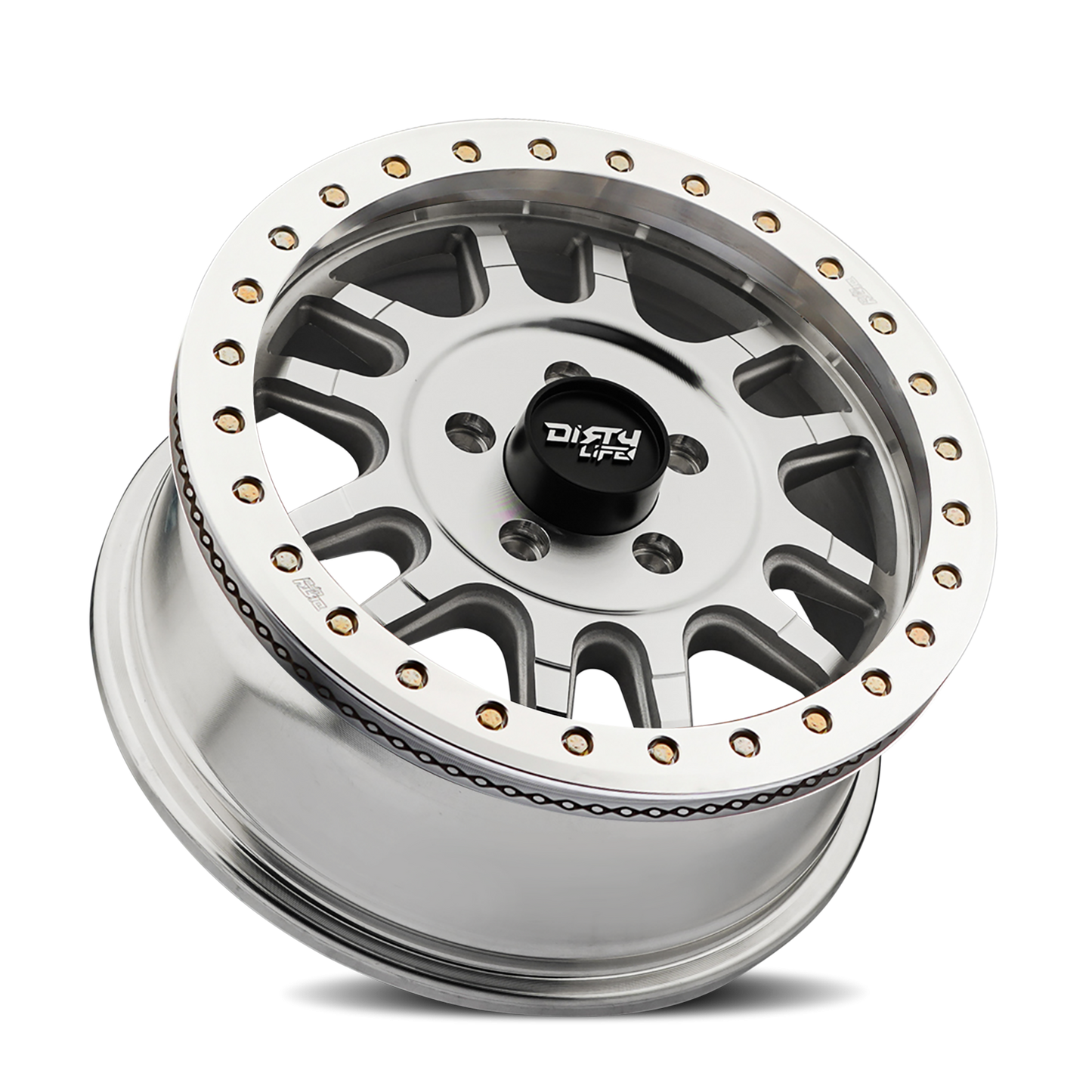 Canyon Pro Sxs 9309R Machined 15X7 Dirty Life Race Wheels-1