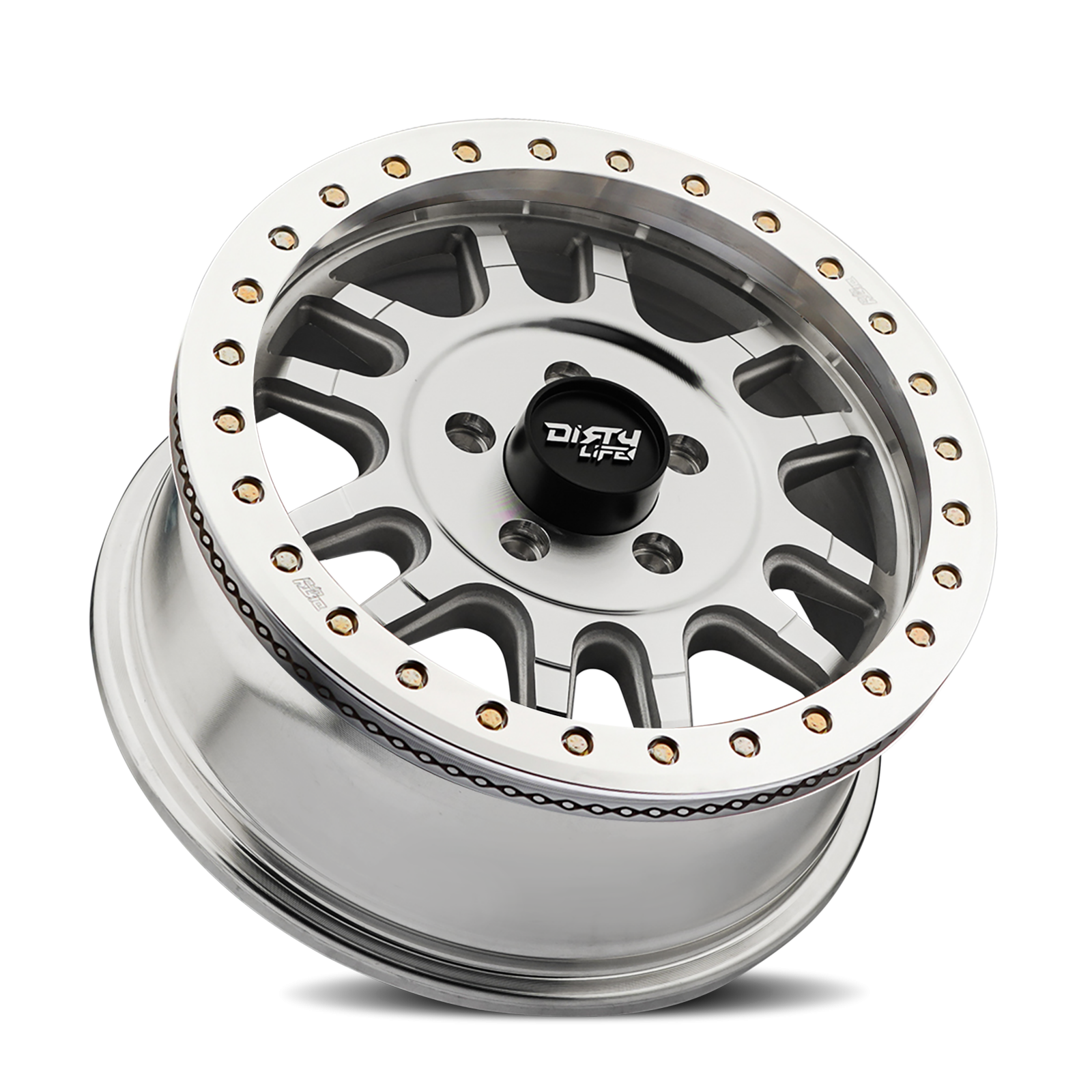 Canyon Pro Sxs 9309R Machined 15X7 Dirty Life Race Wheels-1