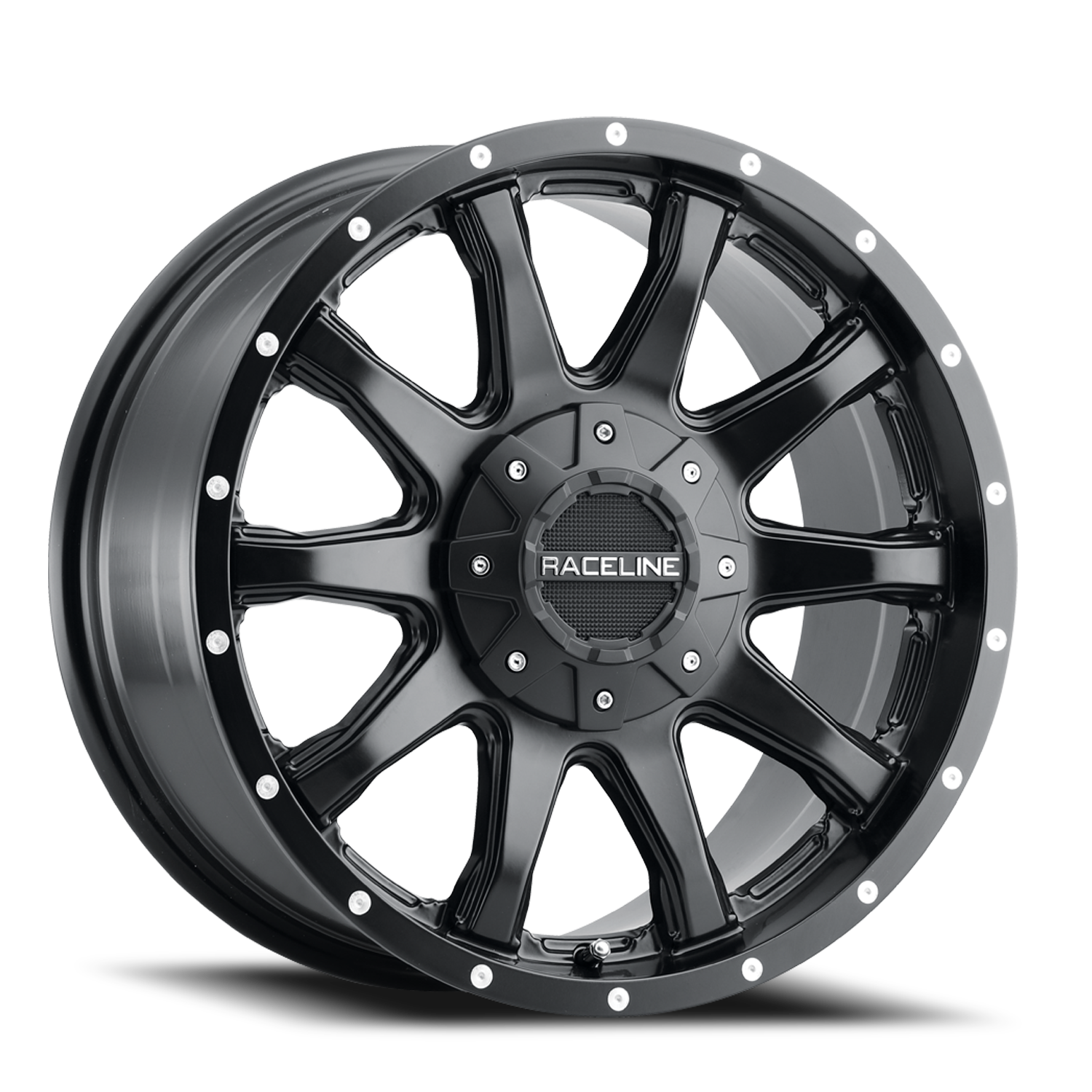 Raceline Wheels Aluminum Wheels 17x8 Shift 930B Satin Black Raceline Wheels