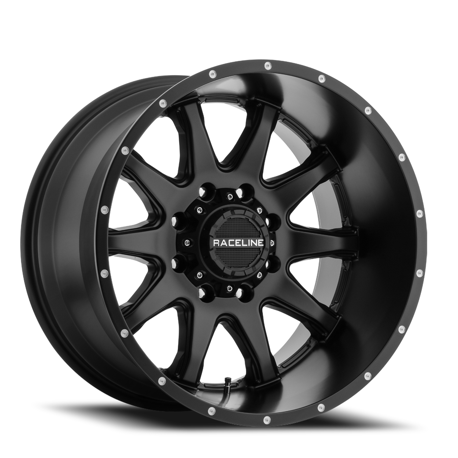 Raceline Wheels Aluminum Wheels 18x9 Shift 930B Satin Black Raceline Wheels