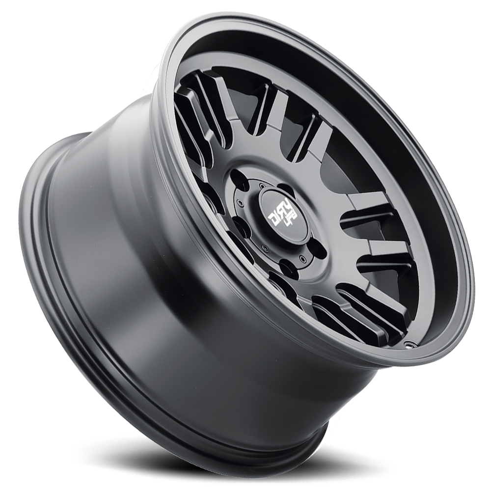 Canyon 9310 Matte Black 17X9 Dirty Life Race Wheels-1
