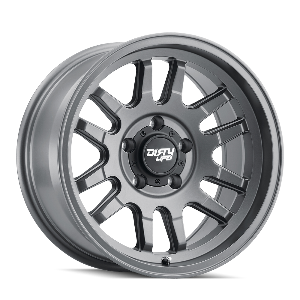 Canyon 9310 Satin Graphite 17X9 Dirty Life Race Wheels