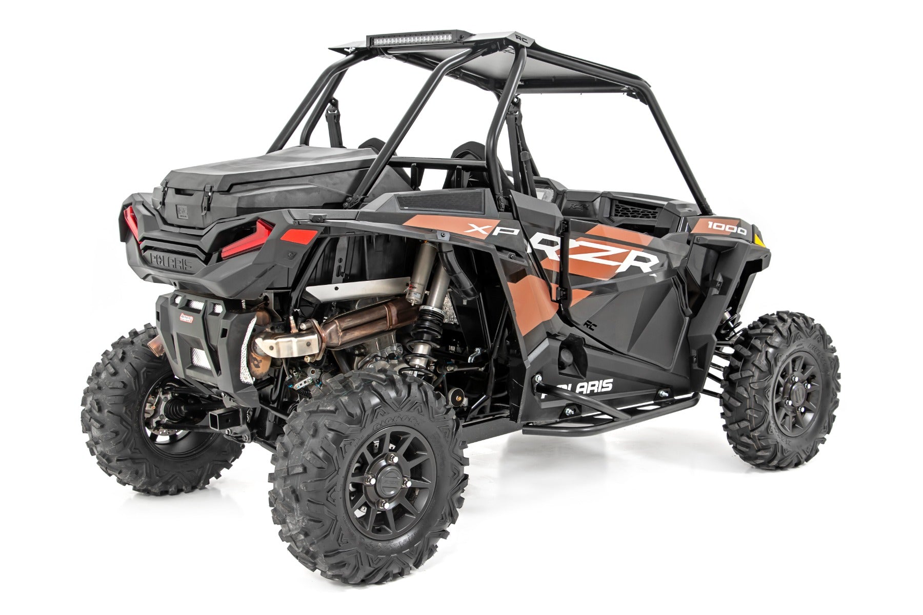 Rough Country Rock Slider Kit 2 Seater 14-22 Polaris RZR XP 1000 4WD Rough Country