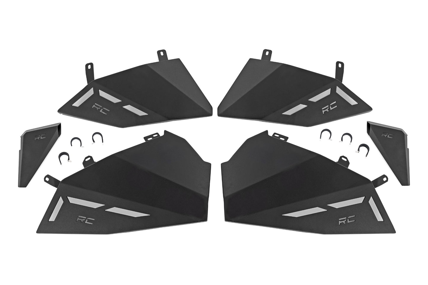 Lower Doors Aluminum Polaris RZR XP 4 1000 (14-22) Rough Country-2