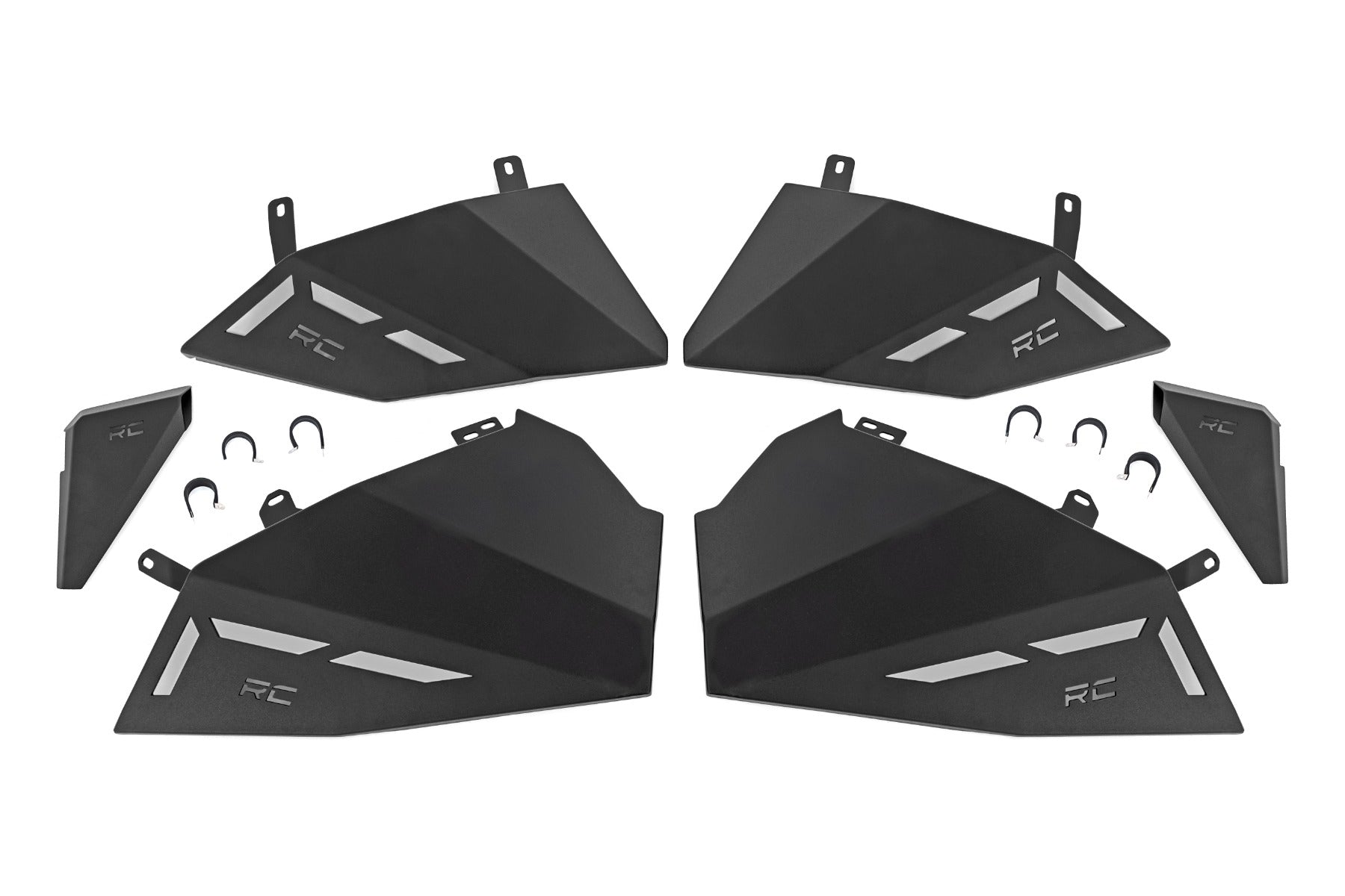 Lower Doors Aluminum Polaris RZR XP 4 1000 (14-22) Rough Country-2
