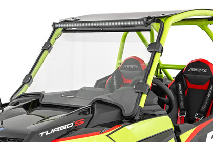 LED Light Kit 30 Inch Black Series Front Mount Polaris RZR Turbo S4 Rough Country-5