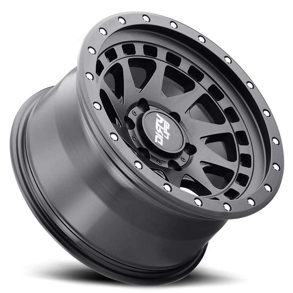 Enigma Pro 9311 Matte Black 17X9 Dirty Life Race Wheels-1