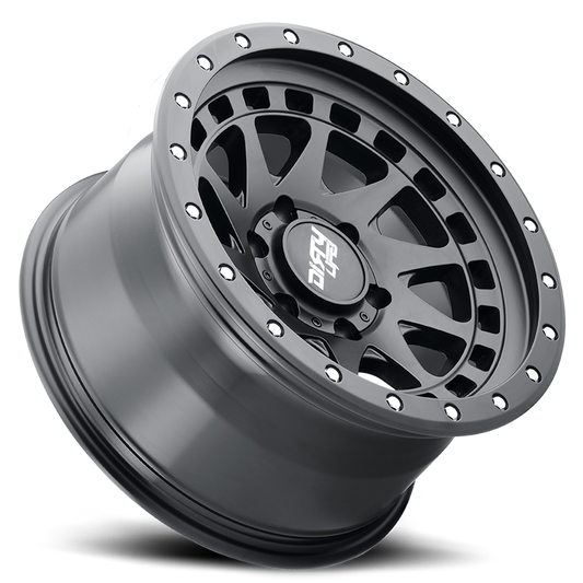 Enigma Pro 9311 Matte Black 17X9 Dirty Life Race Wheels-1