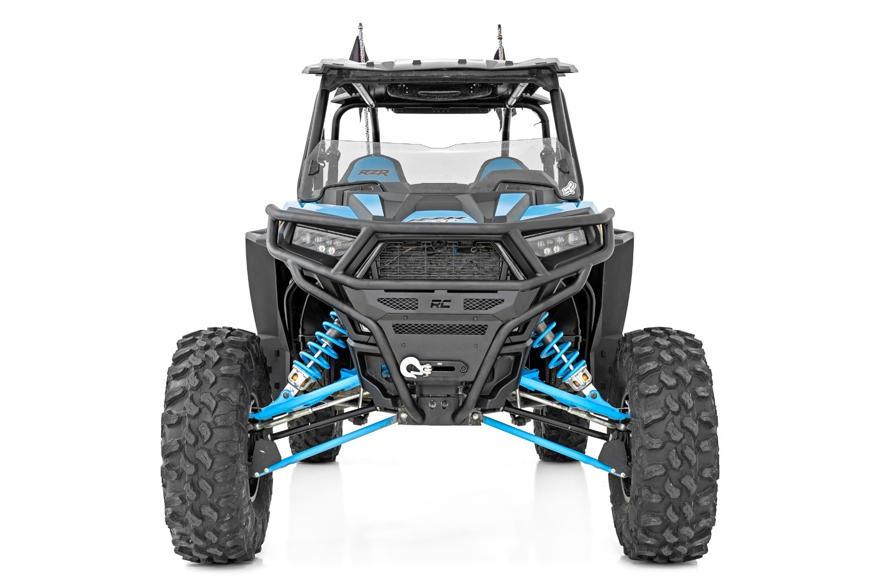 Tubular Bumper Front Polaris RZR XP 1000 Rough Country-3