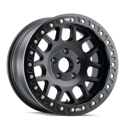 Mesa 9312 Matte Black 17X9 Dirty Life Race Wheels-8