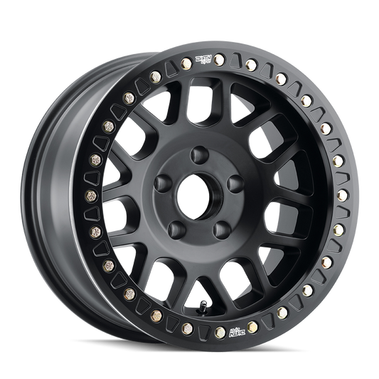 Mesa 9312 Matte Black 17X9 Dirty Life Race Wheels