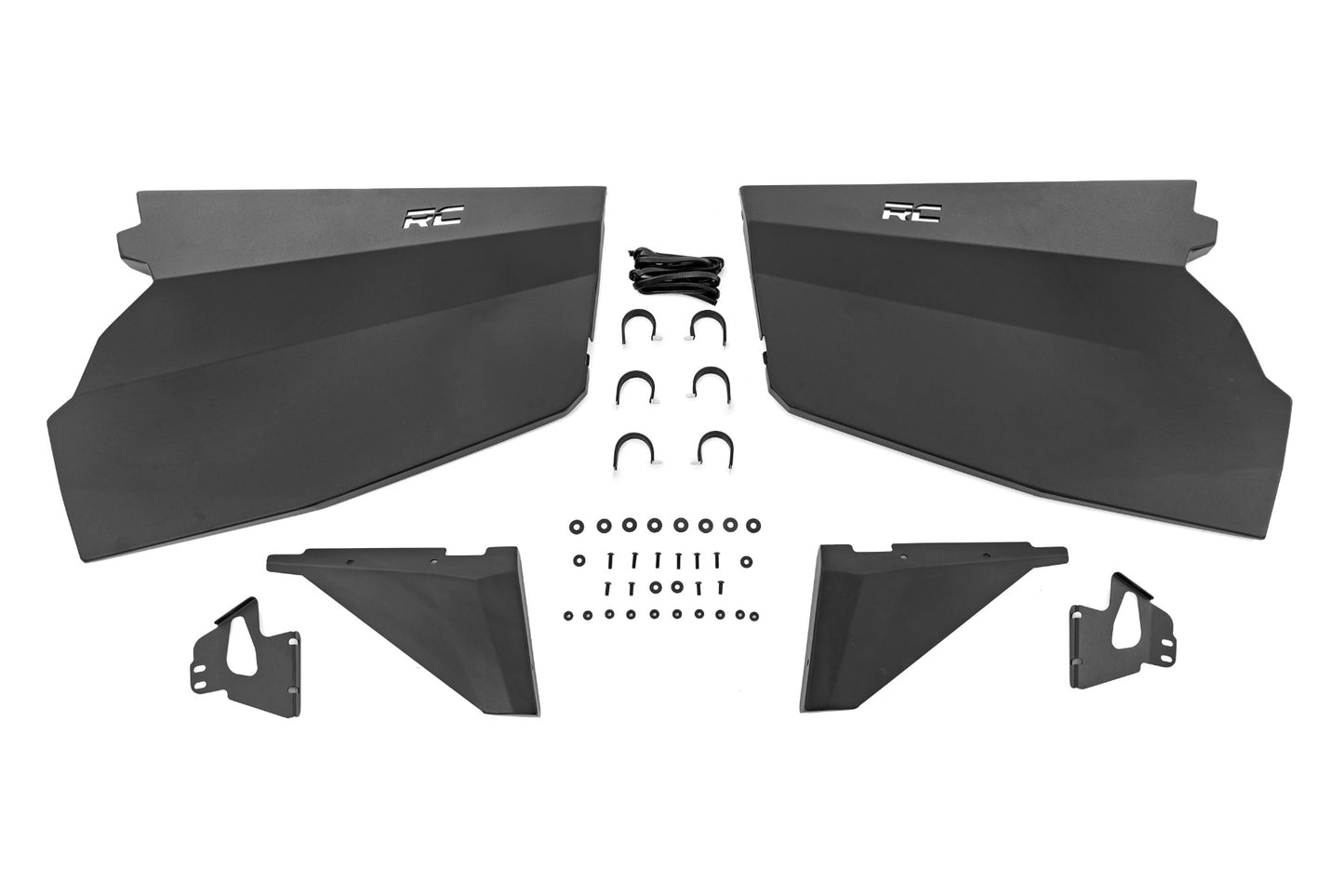 Rough Country Aluminum Lower Half Doors Front Polaris RZR XP 1000 (14-21) Rough Country