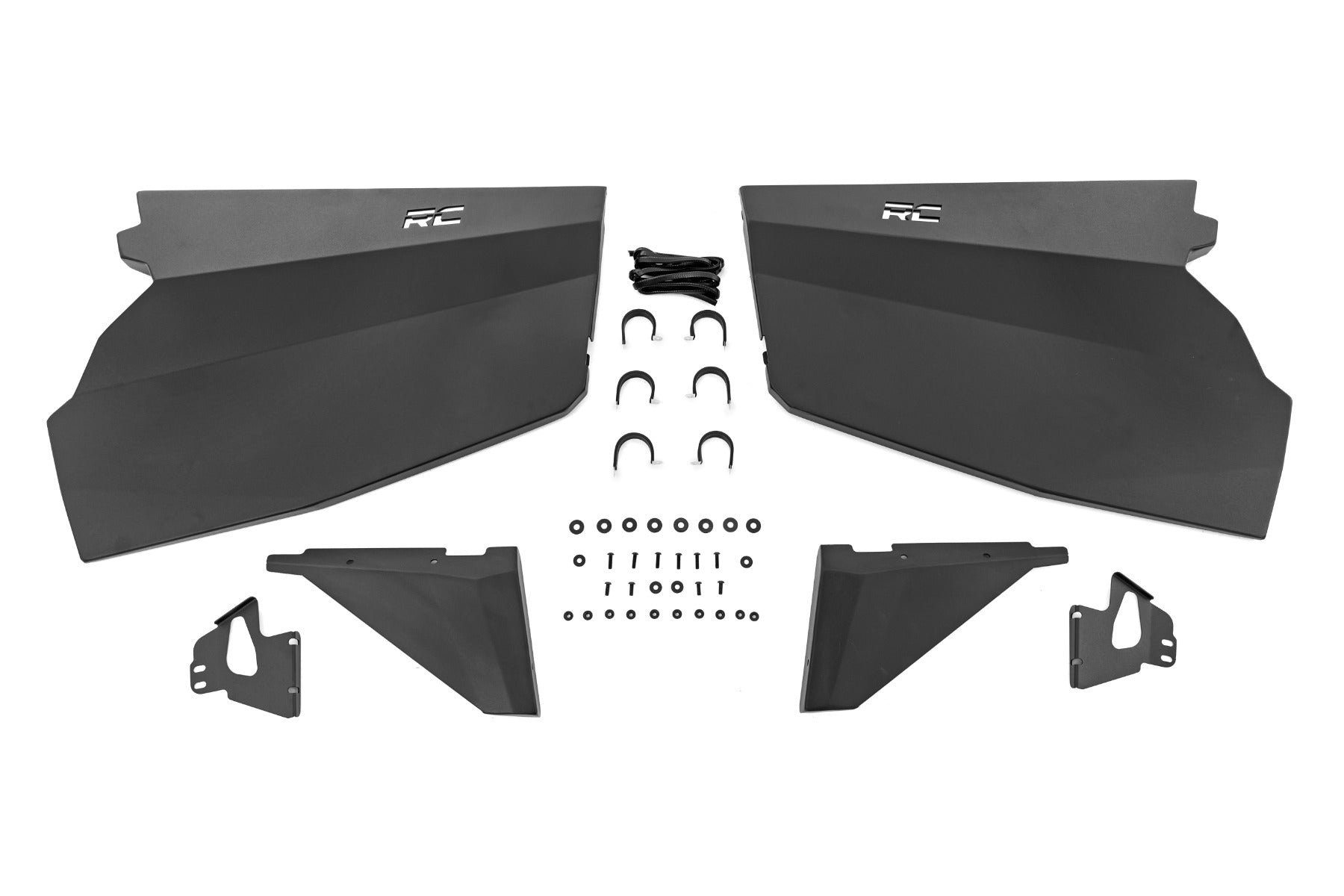 Rough Country Aluminum Lower Half Doors Front Polaris RZR XP 1000 (14-21) Rough Country