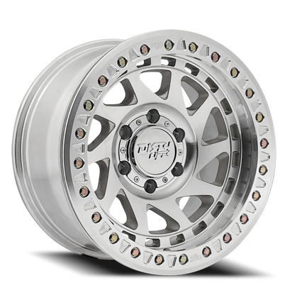 Enigma 9313 Machined 17X9 Dirty Life Race Wheels-21