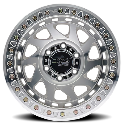 Enigma 9313 Machined 17X9 Dirty Life Race Wheels-23
