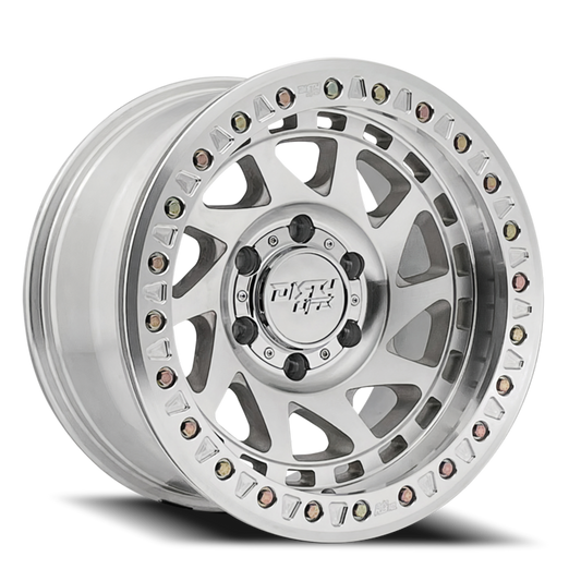Enigma 9313 Machined 17X9 Dirty Life Race Wheels