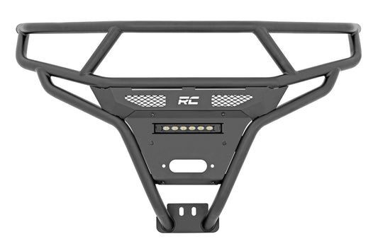 Rough Country Tubular Bumper Front Black Series LED 6 Light Slim Line Polaris RZR XP1000 Rough Country