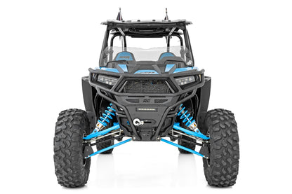 Tubular Bumper Front Black Series LED 6 Light Slim Line Polaris RZR XP1000 Rough Country-3