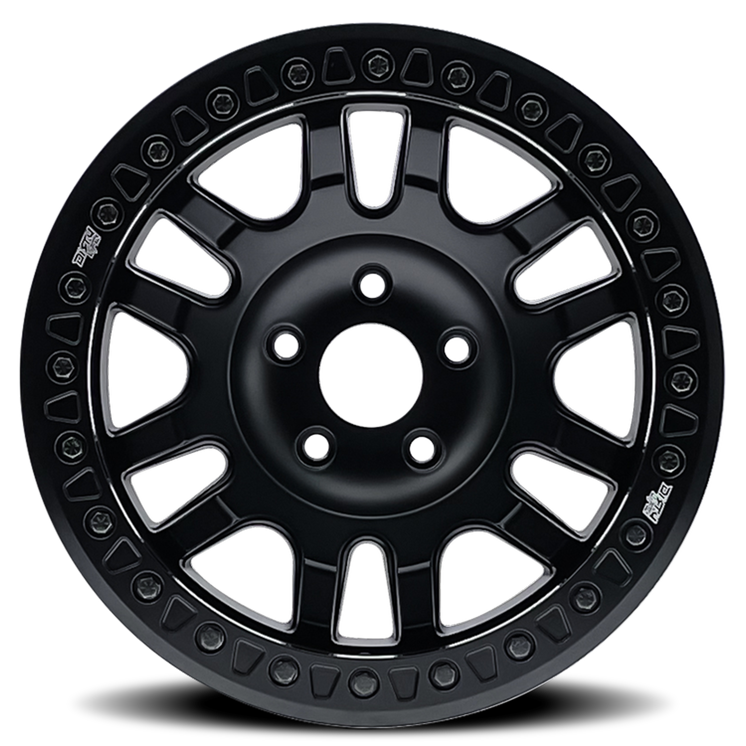 Canyon 9314 Satin Black 20X10 Dirty Life Race Wheels-2