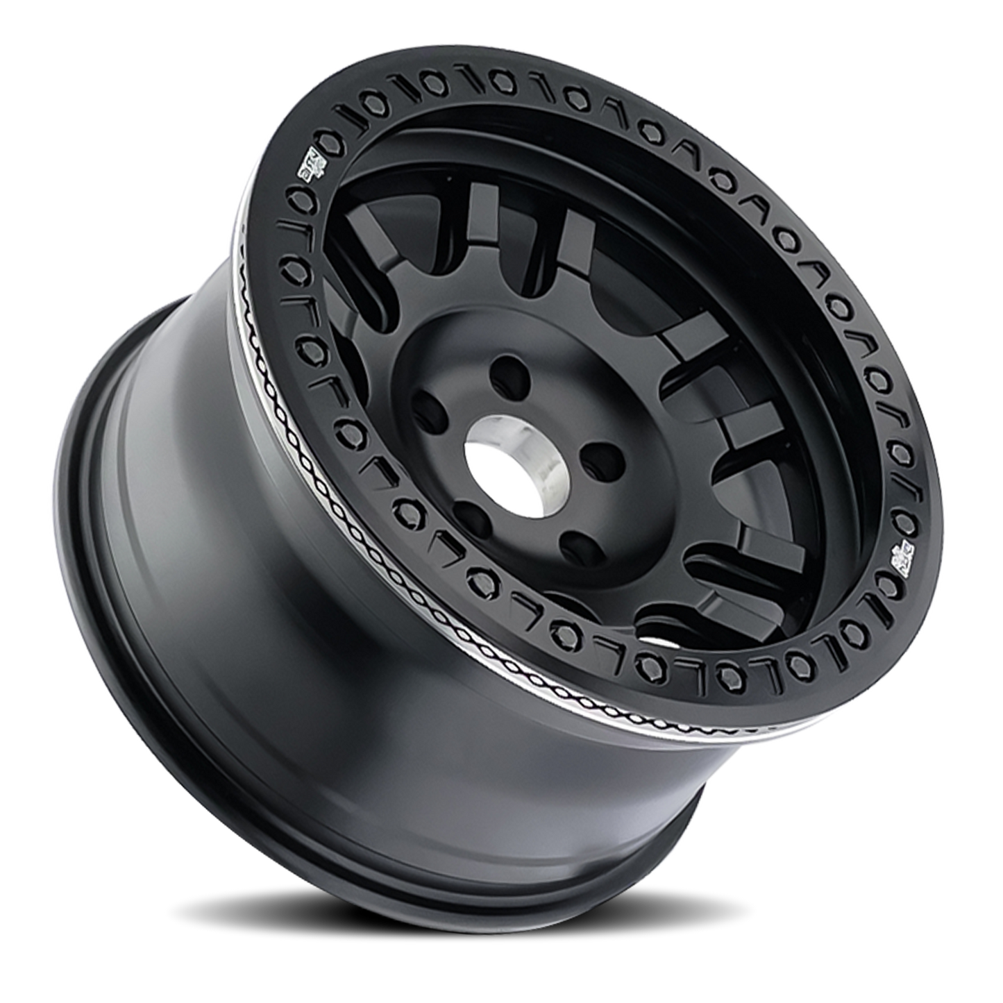 Canyon 9314 Matte Black 17X9 Dirty Life Race Wheels-16