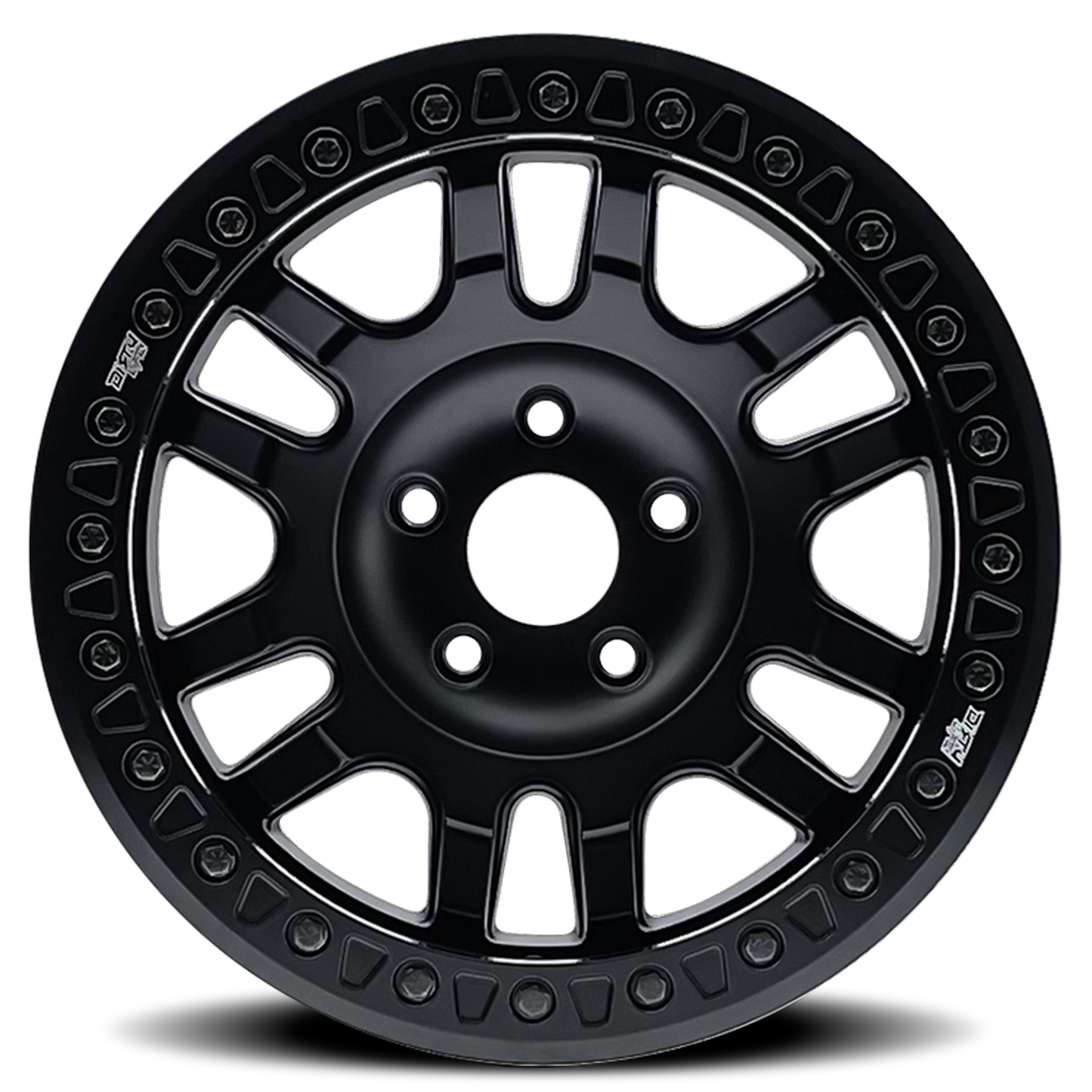 Canyon 9314 Matte Black 17X9 Dirty Life Race Wheels-14