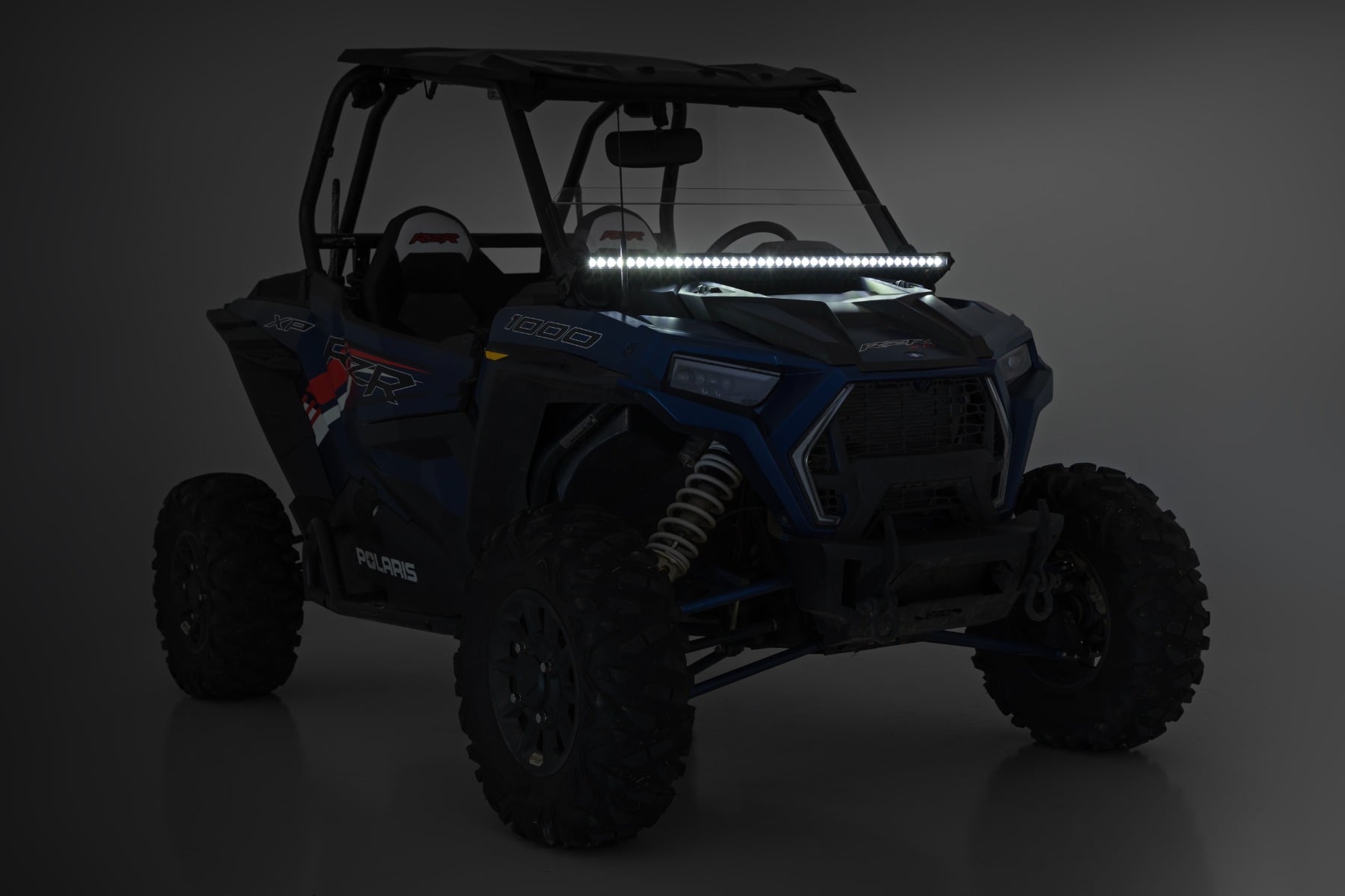 40 Inch LED Light Kit Forward Facing Polaris RZR XP 1000 Rough Country-4