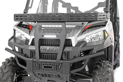 Front Cargo Rack 6 Inch Black Slimline Polaris Ranger XP 900/Ranger XP 1000 Rough Country-5