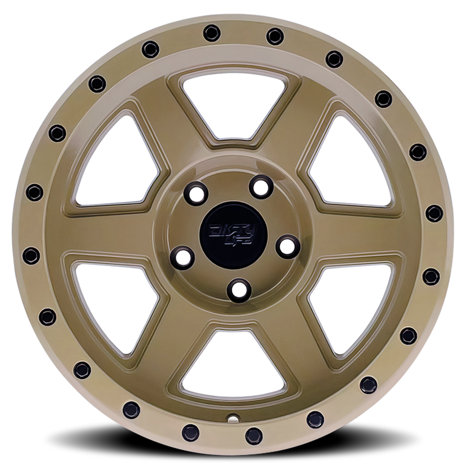 Compound 9315 Desert Sand 20X10 Dirty Life Race Wheels-8