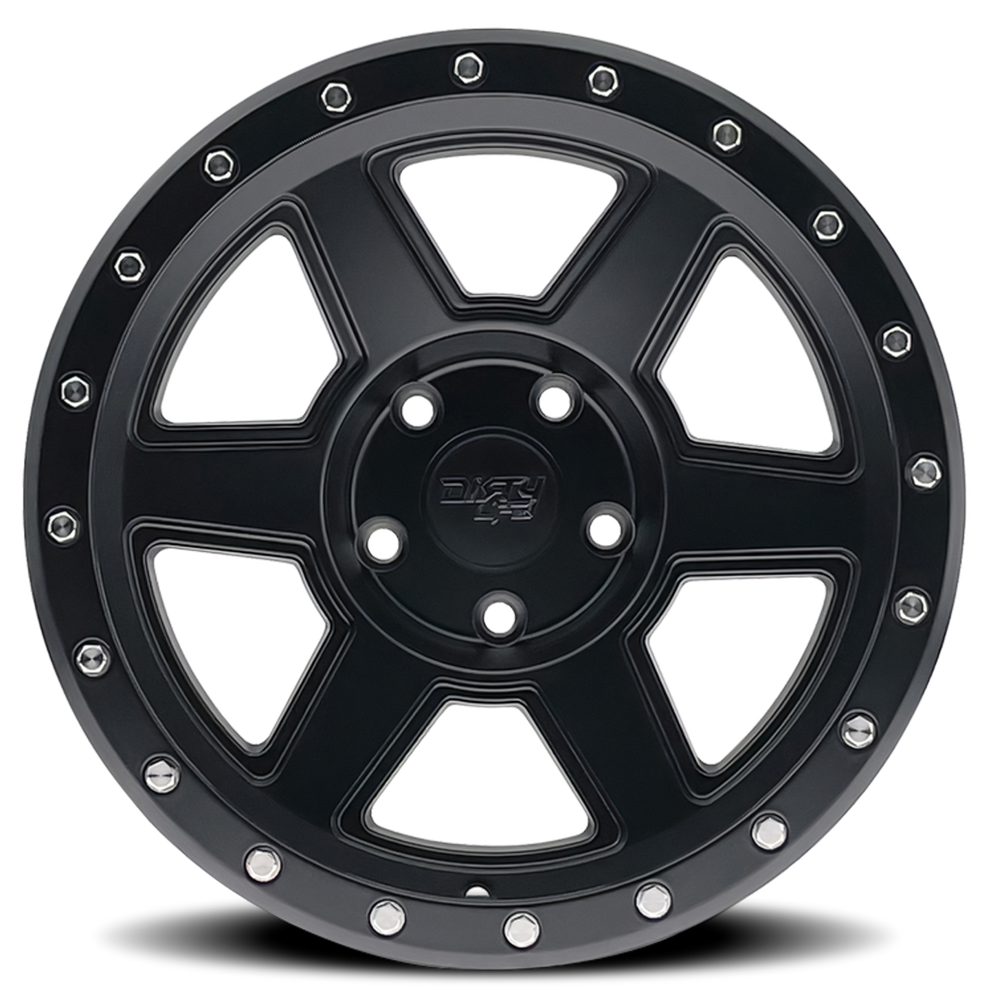 Compound 9315 Matte Black 20X10 Dirty Life Race Wheels-5