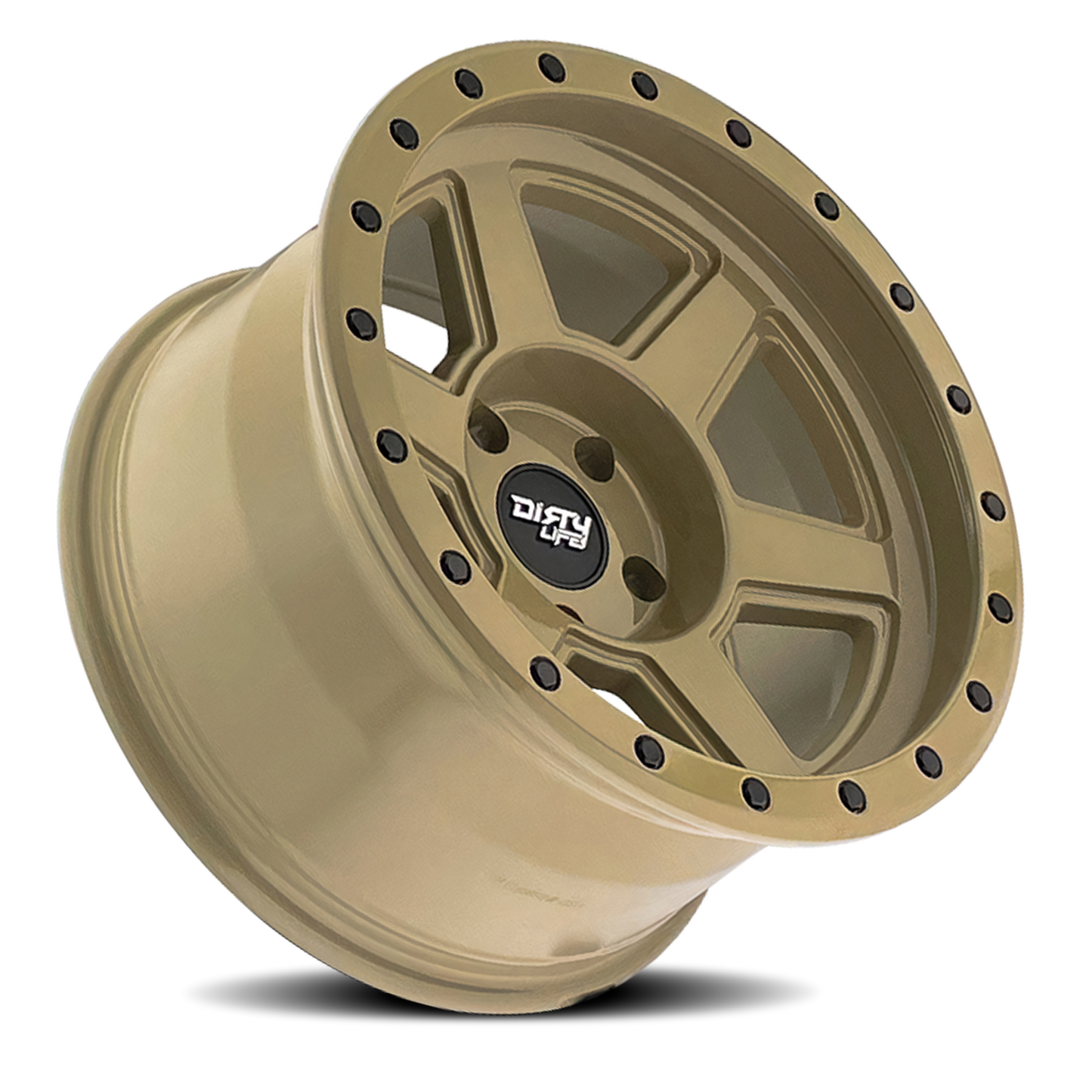Compound 9315 Desert Sand 20X10 Dirty Life Race Wheels-1
