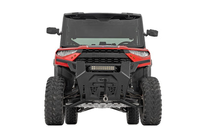 Black Forged Alum High Clearance 2 Inch Fwd Offset Control Arms w/Ball Joints Polaris Ranger 1000XP Rough Country-2