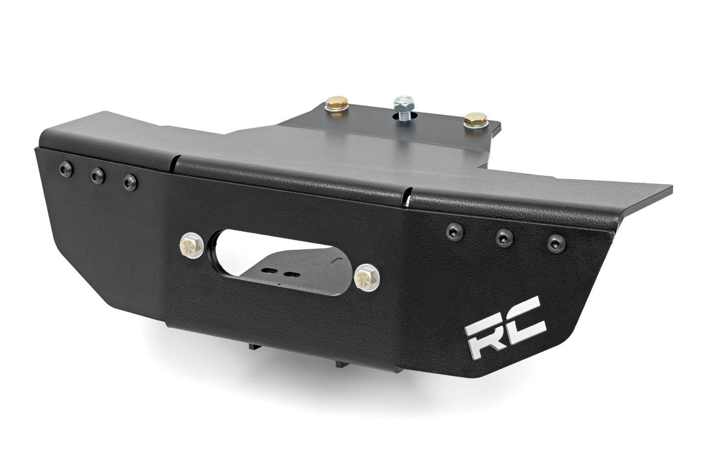 Winch Mount w/ 4500lb Winch Polaris RZR Turbo S4 Rough Country-1