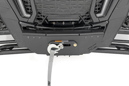 Winch Mount w/ 4500lb Winch Polaris RZR Turbo S4 Rough Country-5