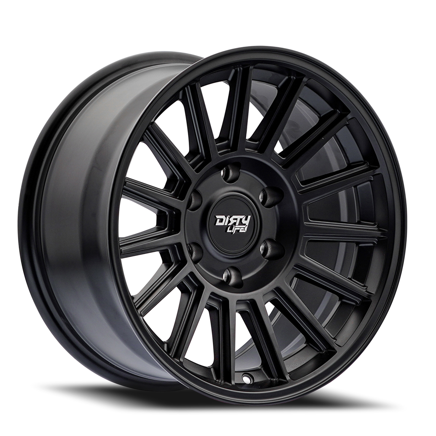 Journey 9316 Satin Black 17X8.5 Dirty Life Race Wheels-6