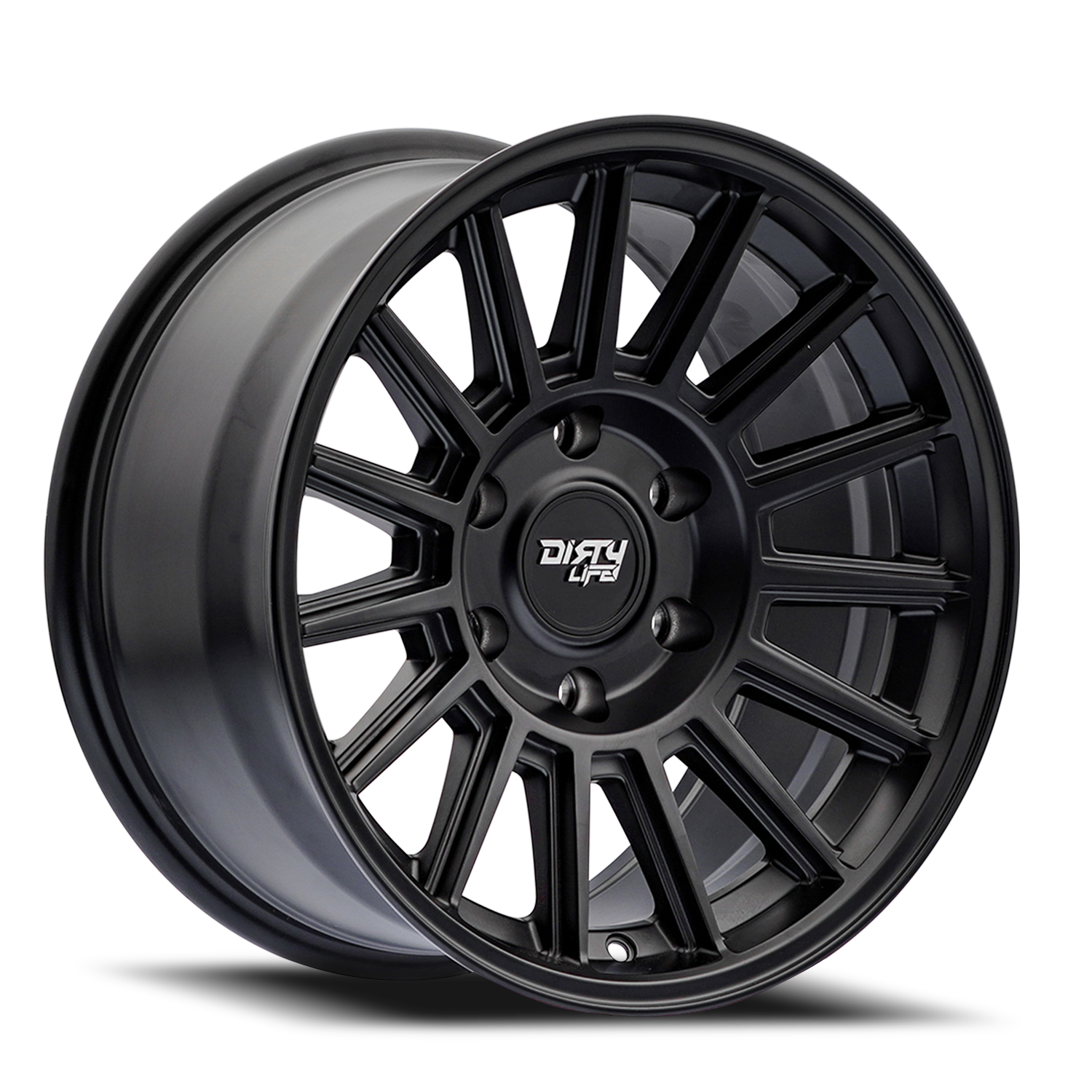 Journey 9316 Satin Black 17X8.5 Dirty Life Race Wheels-3