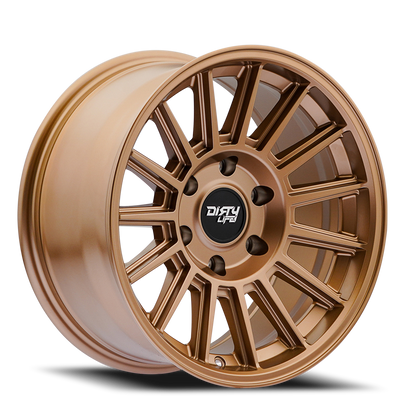 Journey 9316 Satin Bronze 17X8.5 Dirty Life Race Wheels-3