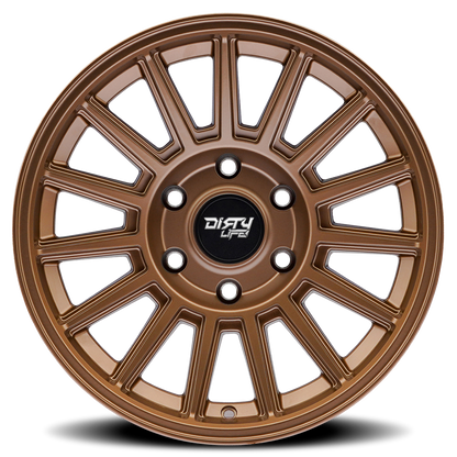 Journey 9316 Satin Bronze 17X8.5 Dirty Life Race Wheels-5