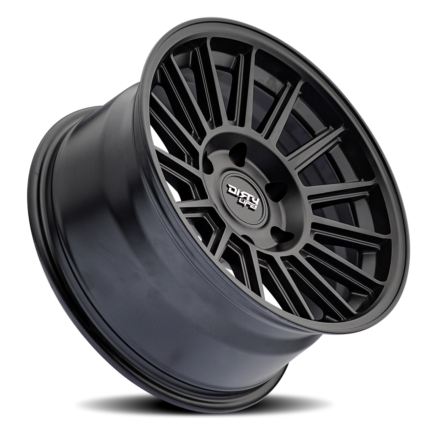 Journey 9316 Satin Black 17X8.5 Dirty Life Race Wheels-1