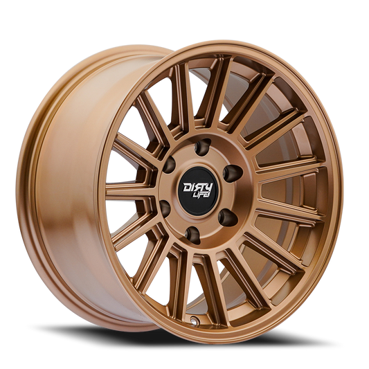 Journey 9316 Satin Bronze 17X8.5 Dirty Life Race Wheels